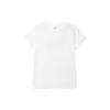 Levis Solid Color Crew Neck Short Sleeve T-Shirt Women Tops White 17369-0974