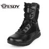 Summer Breathable Men Ankle Combat Boots Shoes Mens Tactical Desert Shoes Boot Plus Size Combat High-top Combat Boots