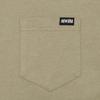 NEW ERA Short Sleeve Pocket Pebble M Cotton Pocket Tee Mini Brand Logo T-shirt S/S
