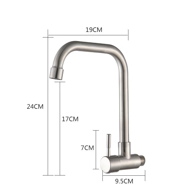 

TLXT Kitchen Sink Faucet, Hot & Cold Water