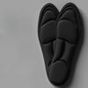 4 Stück 5D Massage Memory Foam Einlegesohle, Verdickte Atmungsaktive Polsterung, Bequeme und Schmerzresistente Einlegesohle für Hohe Absätze, Nicht Ermüdend für die Füße