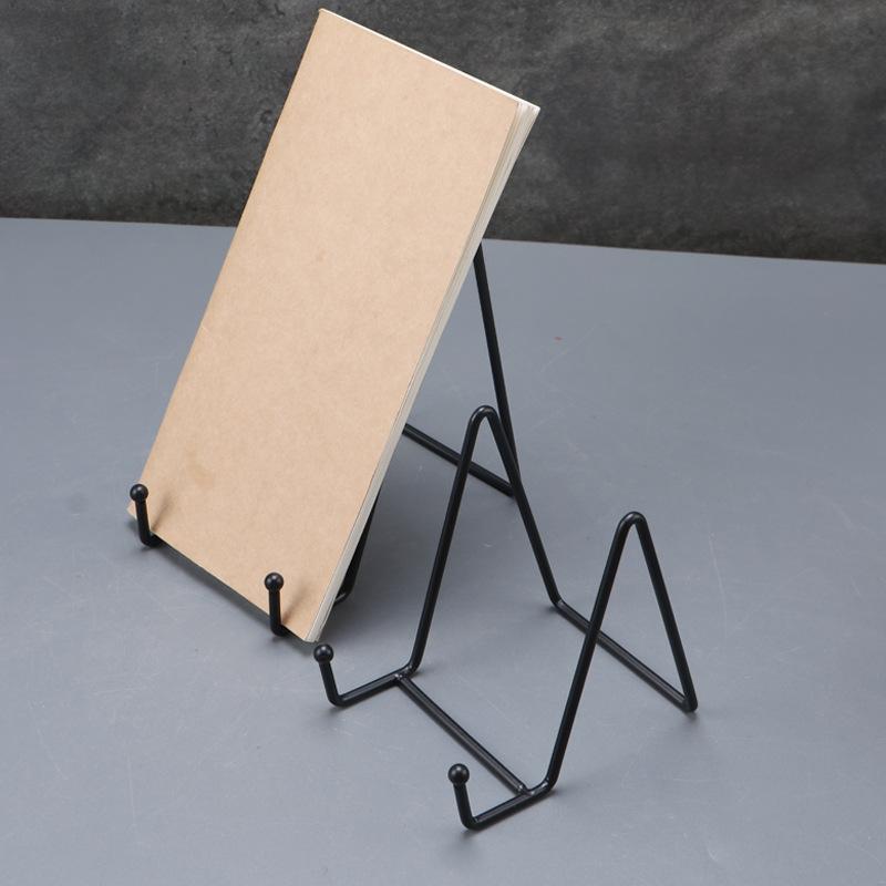 

Трансграничная подставка из кованого железа, бытовая подставка для крышек кастрюль, тарелок, фоторамок, подставка для iPad, коммерческая подставка для чайных лепешек