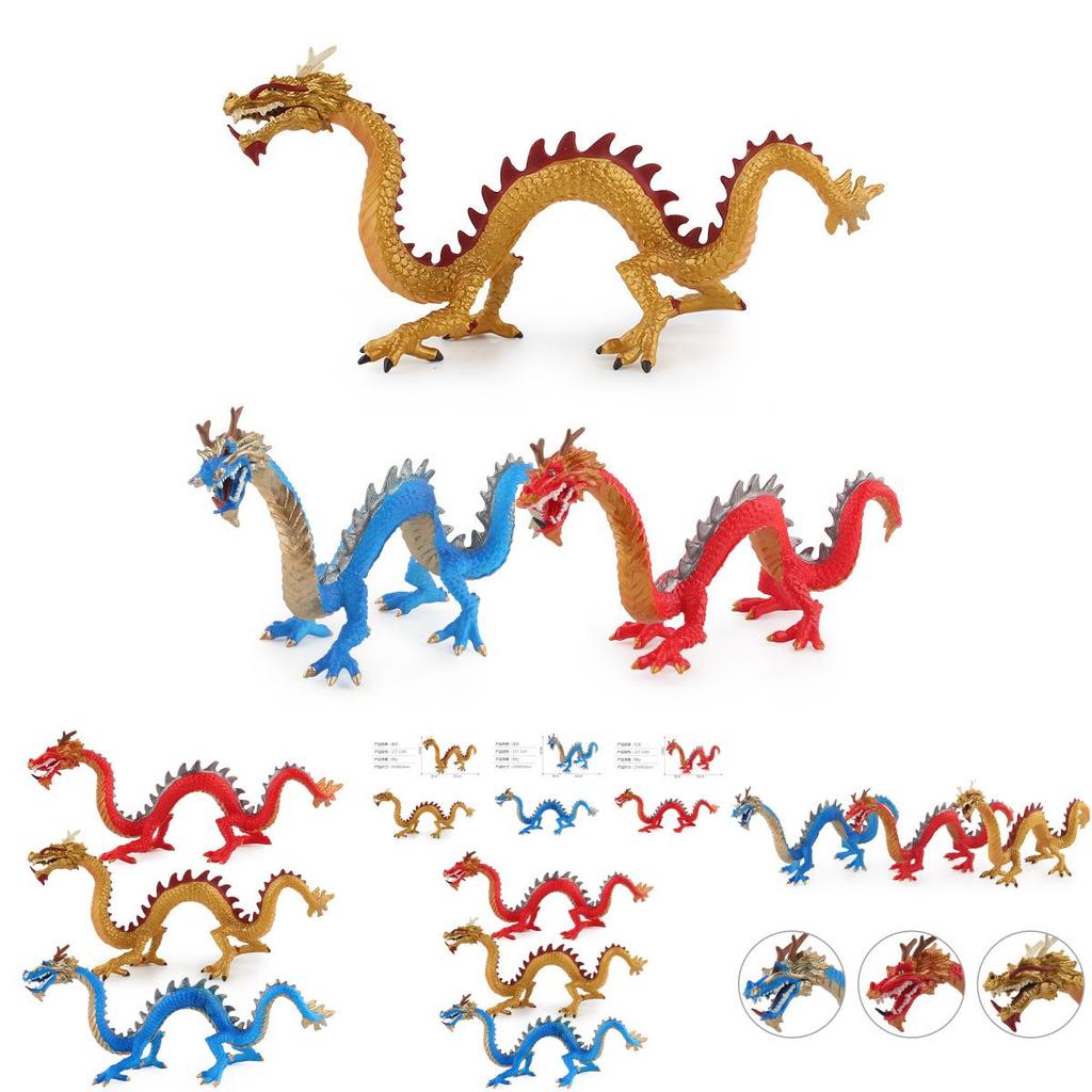 Realistisches PVC Chinesischer Drache Tier Modell Spielzeug Für Sammler Und Kinder Geschenk