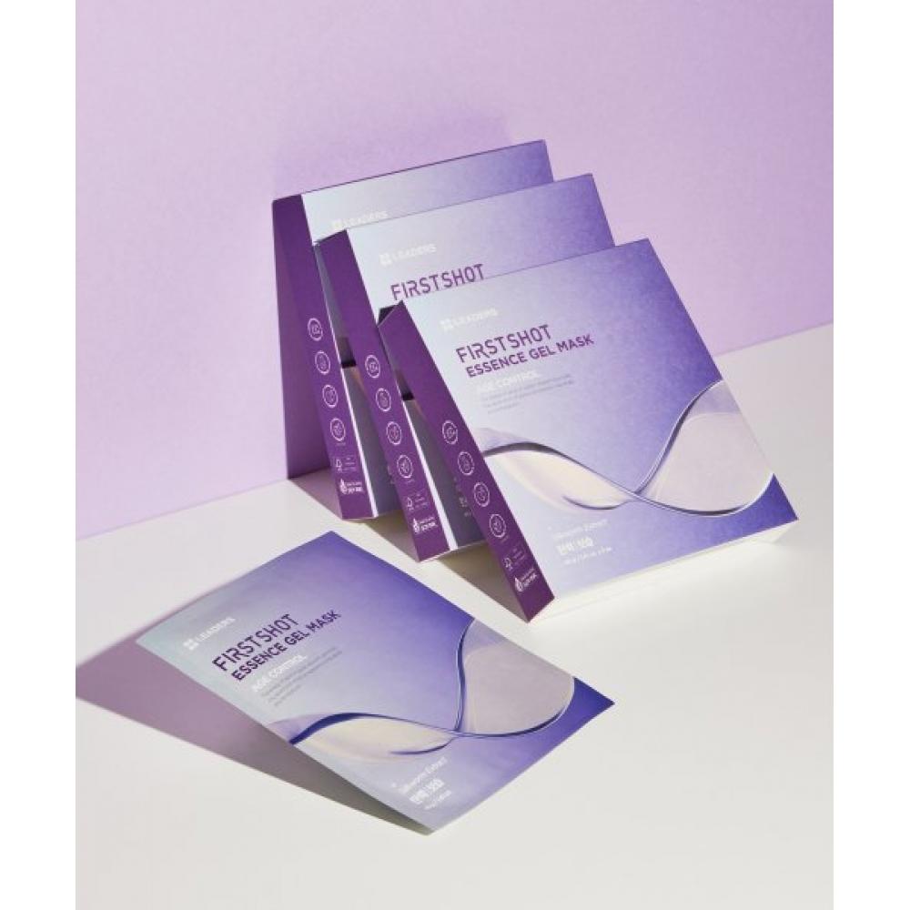 Leaders Cosmetics Leaders First Shot Essence Gel Mask Age Control 5 Sheets