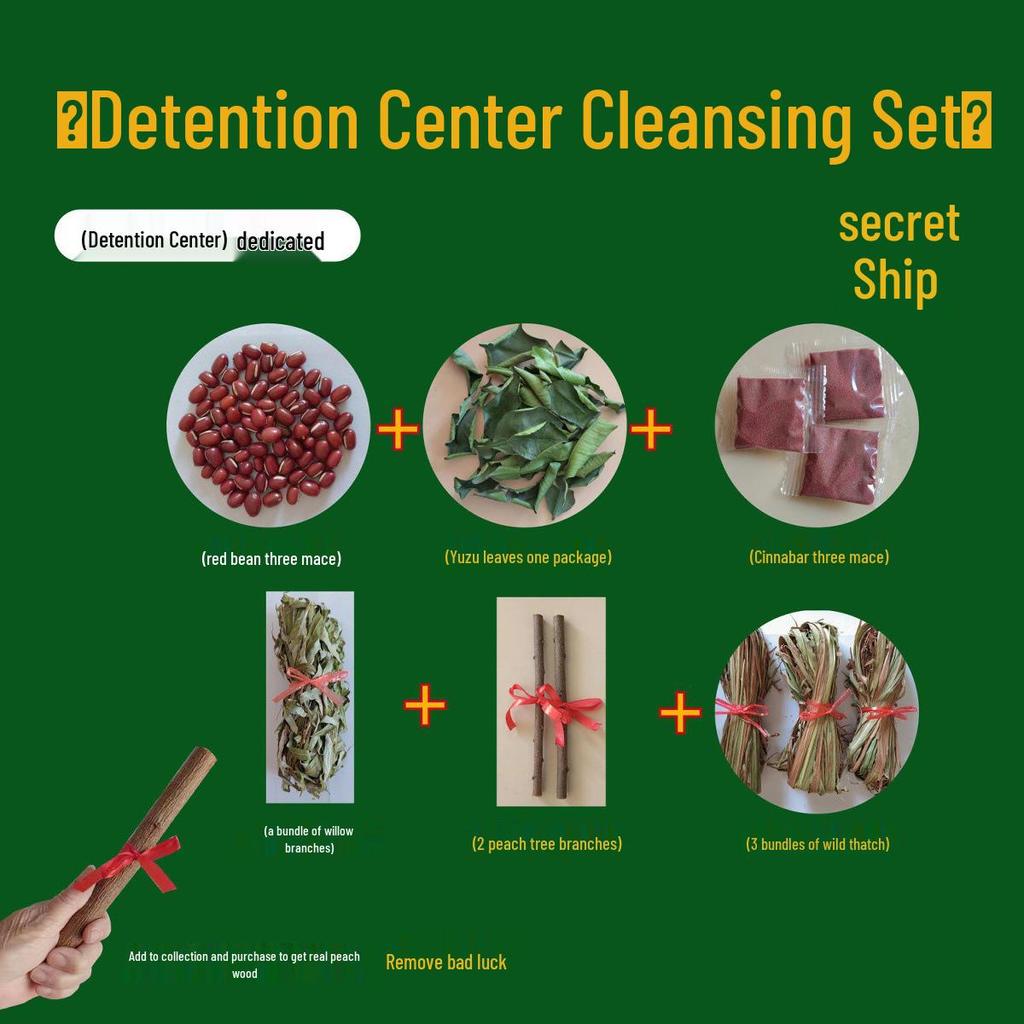 Luck-Cleansing Set: Lemongrass, Pomelo, Willow & Peach for Home & Wedding