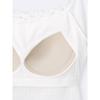GU by Uniqlo BH Feel Cropped Raffung Off-Shoulder T-Shirt