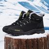 39-46 Men Winter Snow Boots For Waterproof Leather Sneakers Super Warm Men's Boots Outdoor Male Hiking Boots Work Shoes Size 39-48