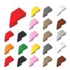 60pcs 29119 Wedge 2x1x2/3 Stud Notch Right Bricks Assembled Collections Bulk Modular Toy For Technical MOC Buildings Blocks