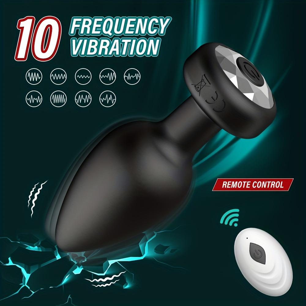 Electric Anal Plug With Control Flirting Frequency Conversion Anal Prostate Massager Mute Anal Plug SM Adult Sex Toys For Female And Male