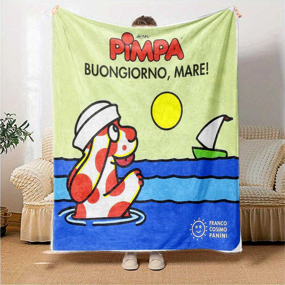 Pimpa Blanket, High quality Comfortable for All Seasons, Home Decor, Warmth and Comfort
