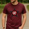 Vintage U2 Star Logo Graphic T Shirt Unisex Cotton Short Sleeve Rock Band Music Fans Casual Tee Festival Merch