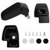 VidaXL Car Armrest Black 15x35x(33-49,5) Cm ABS 154687