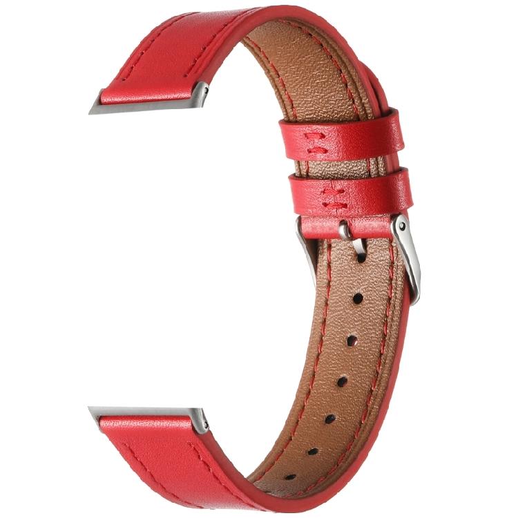 Leather Replacement Strap Sophisticated Leather Watch Band Stylish Leather Wristband Smartwatch Strap for Watch Fit3