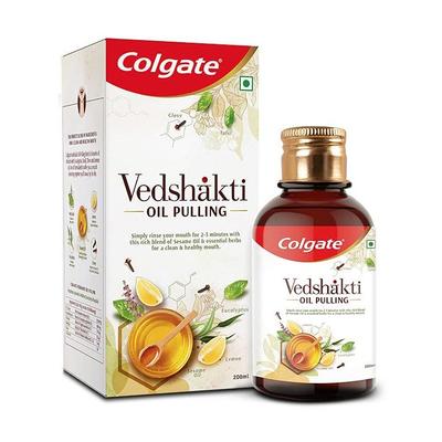 Vedshakti: Mouthwash Oil (200 Ml), Vedshakti Oil Pulling, Colgate