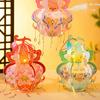 Portable Lantern Material Package DIY Ancient Style Luminous Gourd Lantern Atmosphere Decoration
