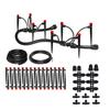 Automatic Watering System with Hose Nozzle and Adjustable Mist Mode - Ideal for Greenhouses, Flower Gardens, and Lawns (10+15m)