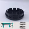 4Pcs 56mm Car Wheel Center Hub Cap Badge Covers for MINI Works S One Countryman F54 F55 F56 F57 F60 Wheel Emblem Accessories