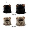 Lion Modelling Winter Autumn Pet Hat Wig Cap Hat Lion Mane Pet Cosplay Outfits Pet Costume