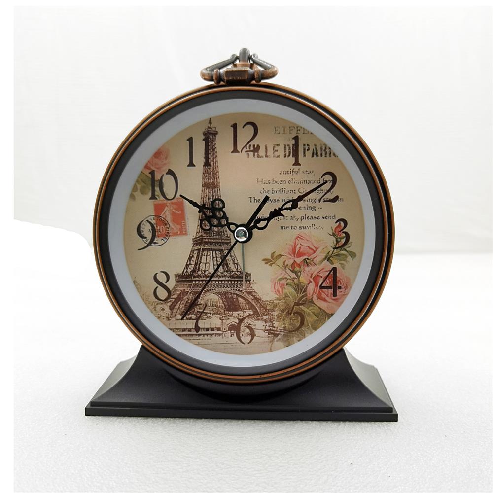 Retro Style Metal Alarm Clock Creative Students Children's Birthday Gifts Bedroom Ornaments Desk Alarm Clock