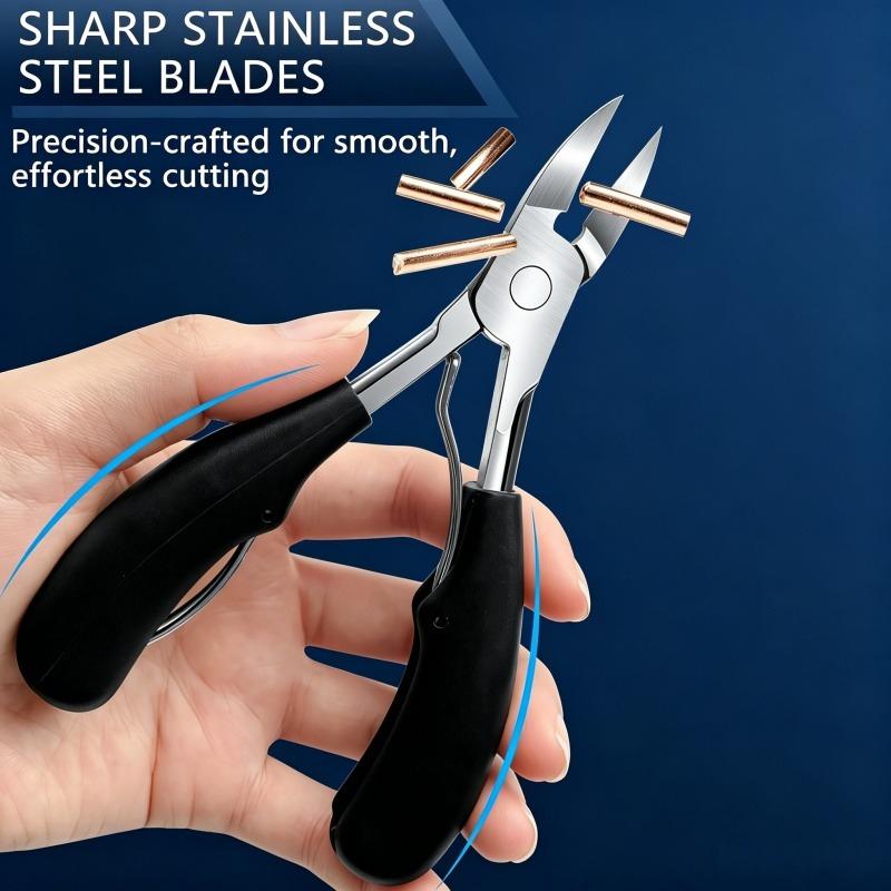 Xiaomi Stainless Steel 1/7PCS Home Foot Nail Care Kit Heavy‑Duty Ingrown Toenail Clippers Thick Nail Trimmer Cuticle Cutter Nail File