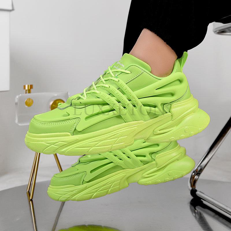 Chunky Sneakers Women Men Couples Sport Shoes New Design Autumn Fashion Casual Shoes Breathable Men's Sneakers
