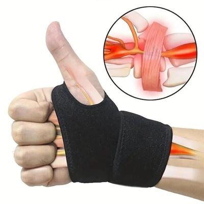1Pc NHS Hand Wrist Brace Support Adjustable Carpal Tunnel Splint Arthritis Strap