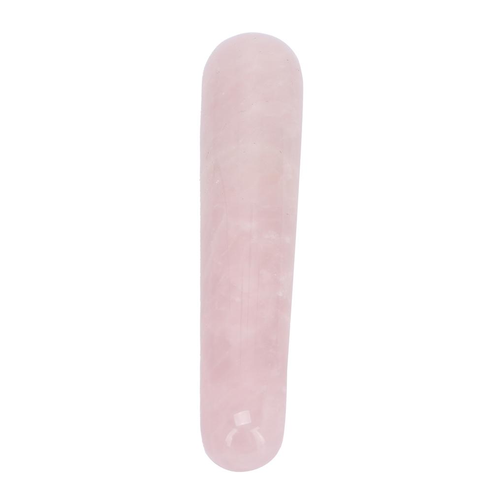 Jade Stone Massage Wand Stick Natural Rose Quartz Gua Sha Scraping Massage Tool