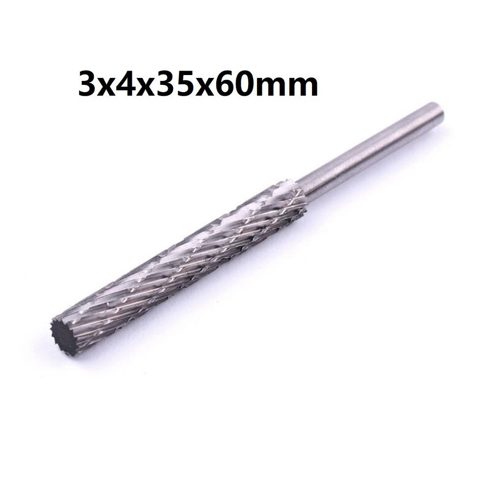 High Speed Steel Rotary Burr Cutter for Root Tone Carving and