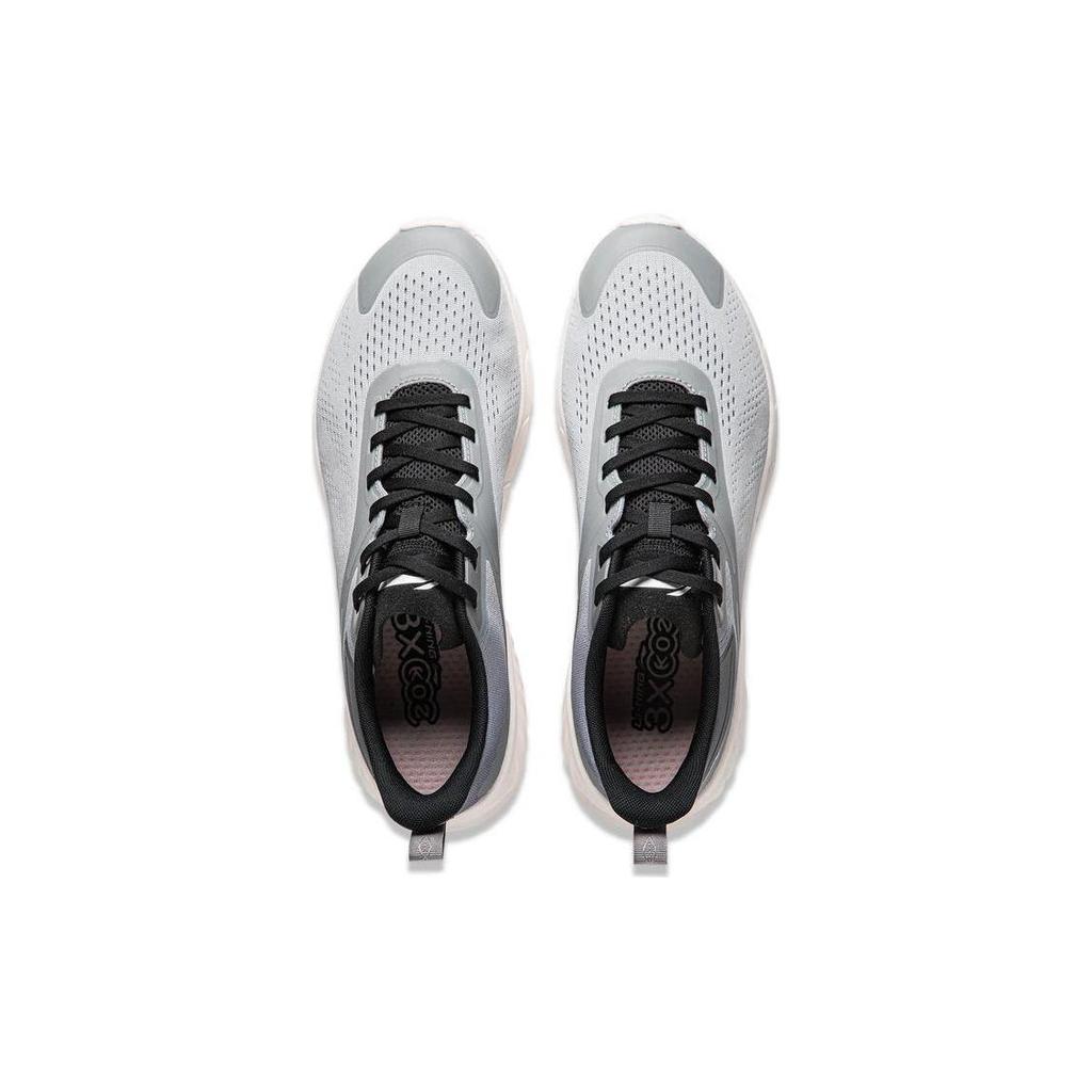 Li Ning Eazgo Flex V2 Low Top Running Shoes Men's Gray White ARSU005-1