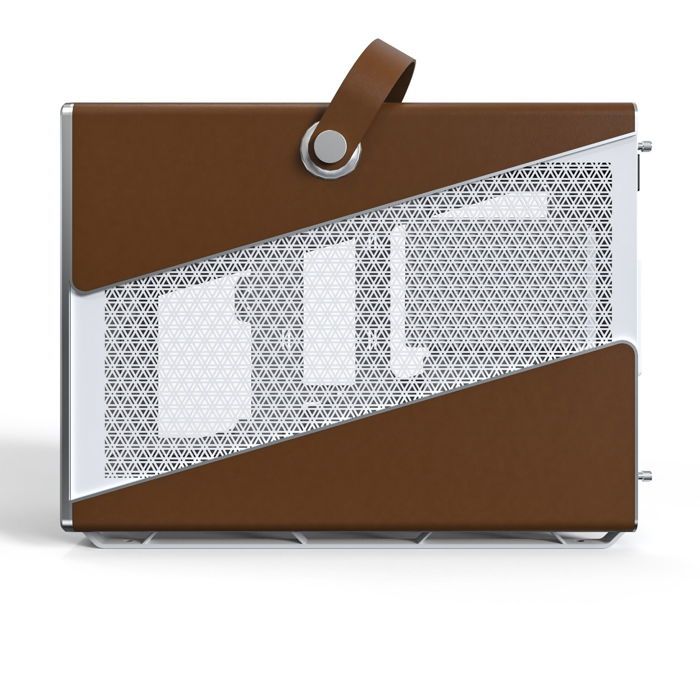 Boîtier d'ordinateur - Montech - HERITAGE PRO - Blanc - mATX/mITX - Verre trempé - USB 3.2 Gen 1