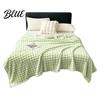 High Density Flannel Texture Thickened 3D Bubble Plush Blanket Throw Soft Rabbit Fur Thermal Nap