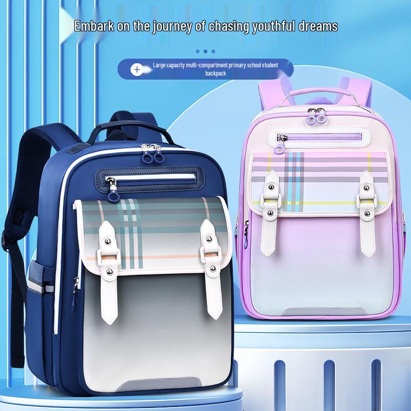 SAIERNA Kids British Style School Backpack Large