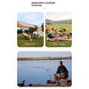 Portable Insulated Ice Chest Food Storage Box for Camping Outdoor Picnics with Ergonomic Handle and PP Construction