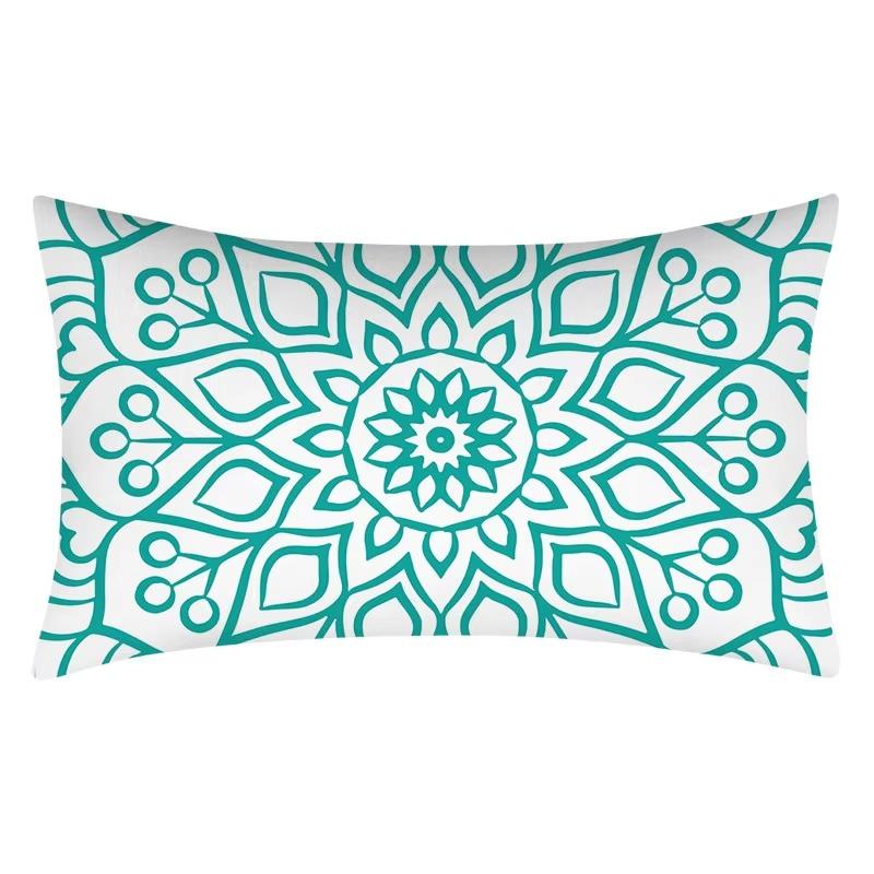 30*50 Geometric Mandala Pattern Printing Elegant Decoration Bedroom Living Room Home Polyester Rectangular Pillowcase