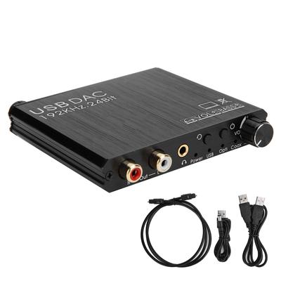 AY107 DAC Převodník Digitálně-Analogový o Převodník RCA 3,5mm Koaxiální Optický o Převodník