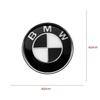 For BMW M X1 X3 45mm Car Steering Wheel Cover Badge Emblem Logo Sticker For BMW E46 E39 E90 E36 E91 E62 E87 E53 F15 F16 F20 F30 X1 X3 X5 M3 M5 CUZ1
