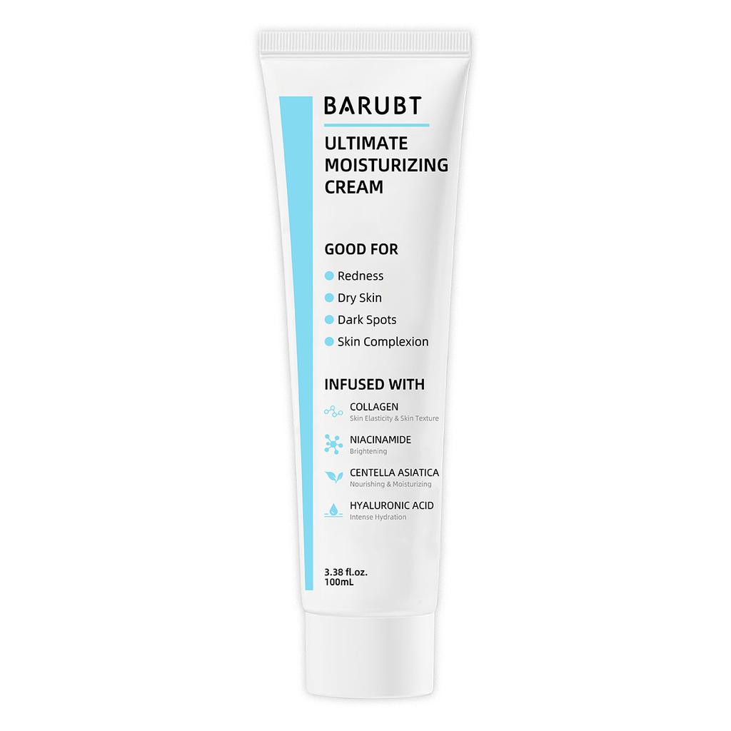 Niacinamide Hyaluronic Acid Moisturizing Cream, Daily Hydration Face Cream for Dry Skin, Brightening & Nourishing, Suitable for Sensitive Skin, 50ml