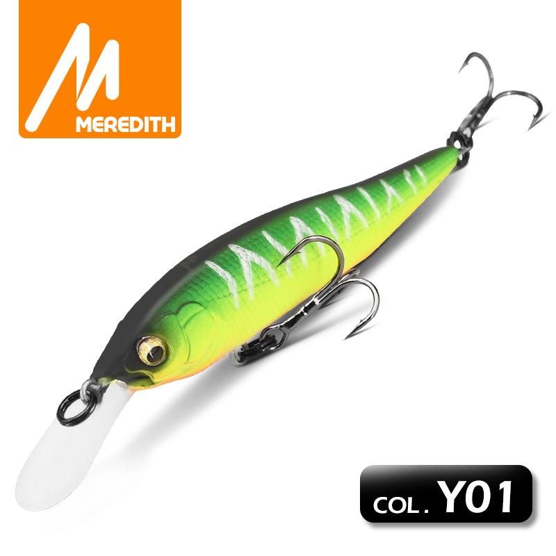 Xnanahan1 Minnow Jerk 75mm Meredith 7g 1pc Slow Sinking Maxdepth 24m Pike Bass Nanahan