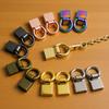 4/8Pcs Meetee 36x15mm Side Clip Buckle Bag Strap Metal Clasp D Ring Hook Handbag Screw Connector Buckles Leather Craft Hardware