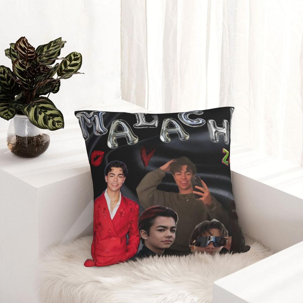 Malachi Barton American Actor And Singer Photo Pattern Pillow Cover Cushion Cover Soft Pillow Case Pillowcases For Chair Sofa