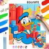 Donald Duck Oil Painting Art Kit Handmade Painting Diy Home Decoration