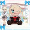 20CM Kawaii Anime LoveLive Kuripan Plushie Toy Cute Cartoon Hugging Anime Peripheral Figure Dolls Cheap Creative Soft Kids Gifts