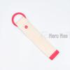 3.2CM Wide INS Style DIY Canvas Keychain Embroidered Name Tag
