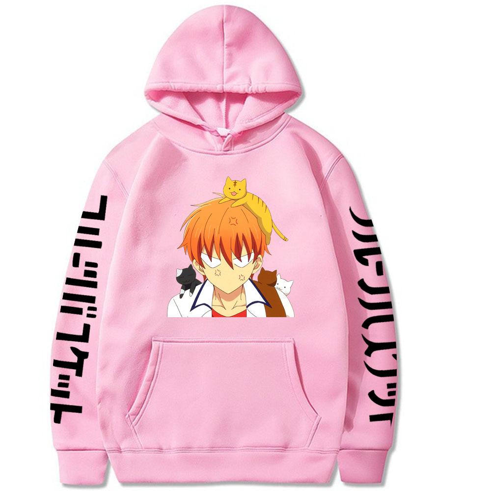 Sohma Kyo Fruits Basket Men Hoodies Men Women Hooded Sweatshirts Fashion Pullovers Autumn Boys Girls Streetwear Hoodie