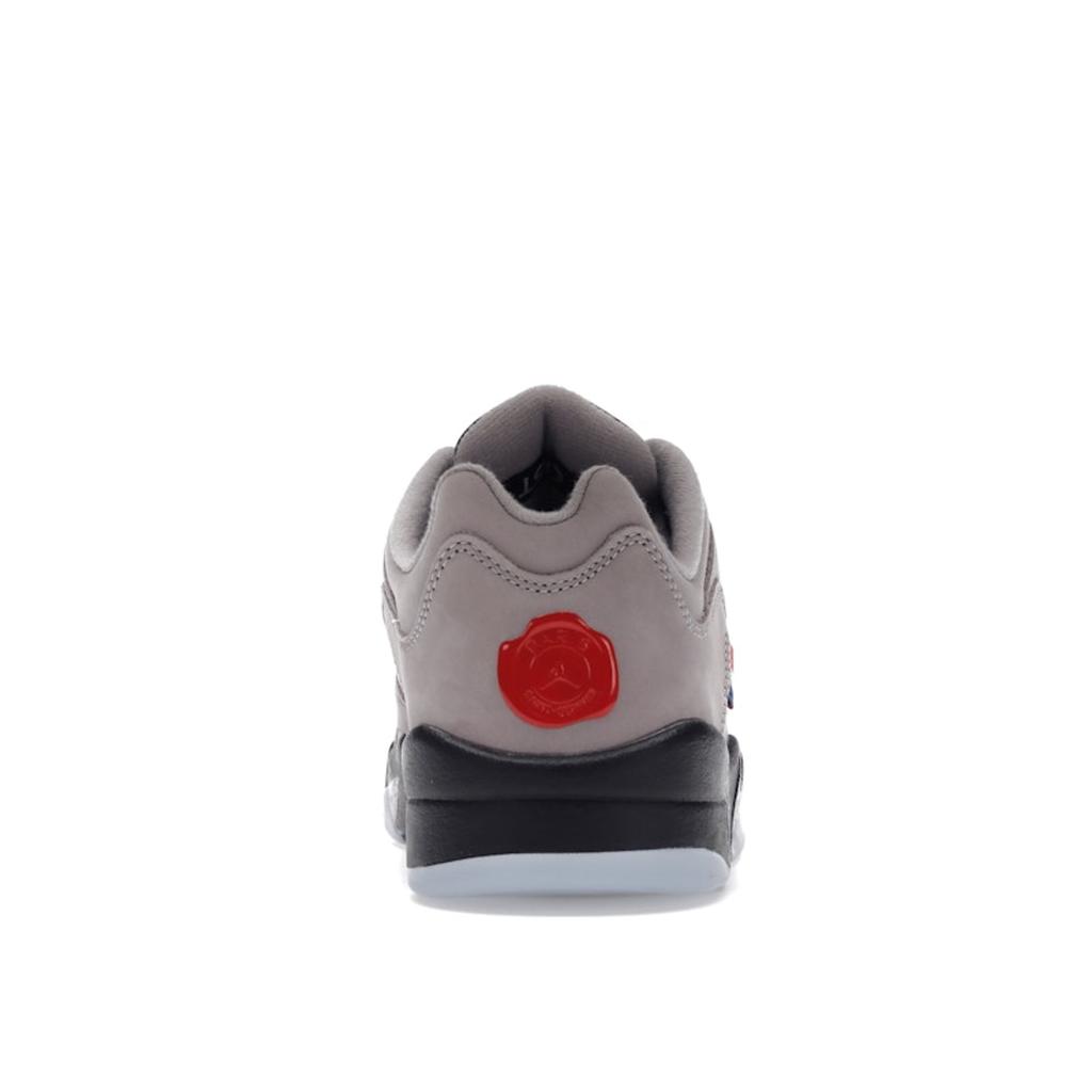 Paris Saint-Germain x Air Jordan 5 Retro Low Paname Sneakers Unisex Szary Pumeks Game-Royal DX6325-204