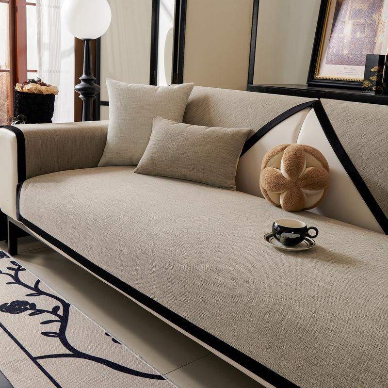 

Средневековая японская подушка для дивана, новый универсальный нескользящий кожаный чехол для дивана на четыре сезона, усовершенствованный чехол для подушки сиденья 70*70cm