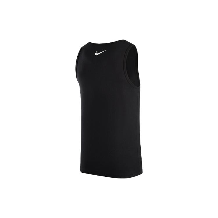 Nike Tank Tops Men's Black Crew Neck Moderate Straight Fit FV1280-010