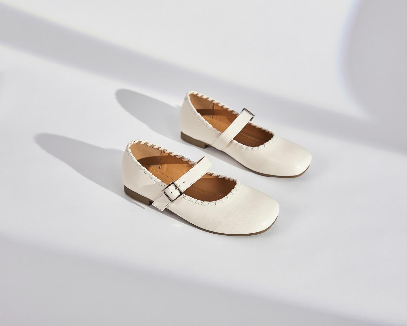 

Поздний вечерний бриз нежная обувь балетки женские 2025 новая летняя обувь Мэри Джейн фея с юбкой обувь на мягкой подошве 40