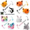 Reversible Flip Cat Plush Stuffed Toy Soft And Cute Animal Doll For Children Gifts