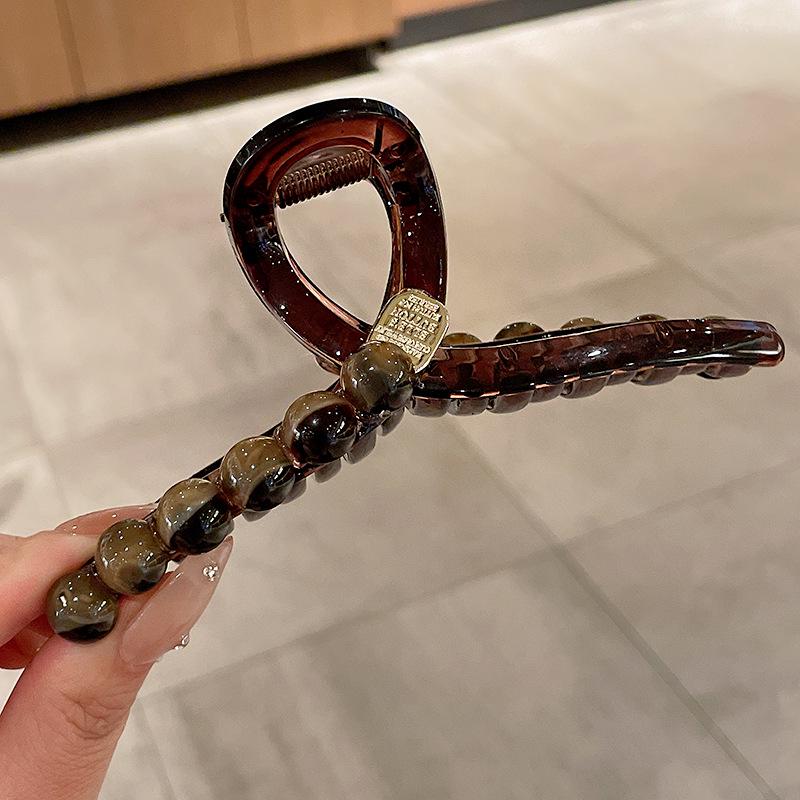 

Maillard Large Hairpin: Versatile, High-End Fashion Shark Clip for Women